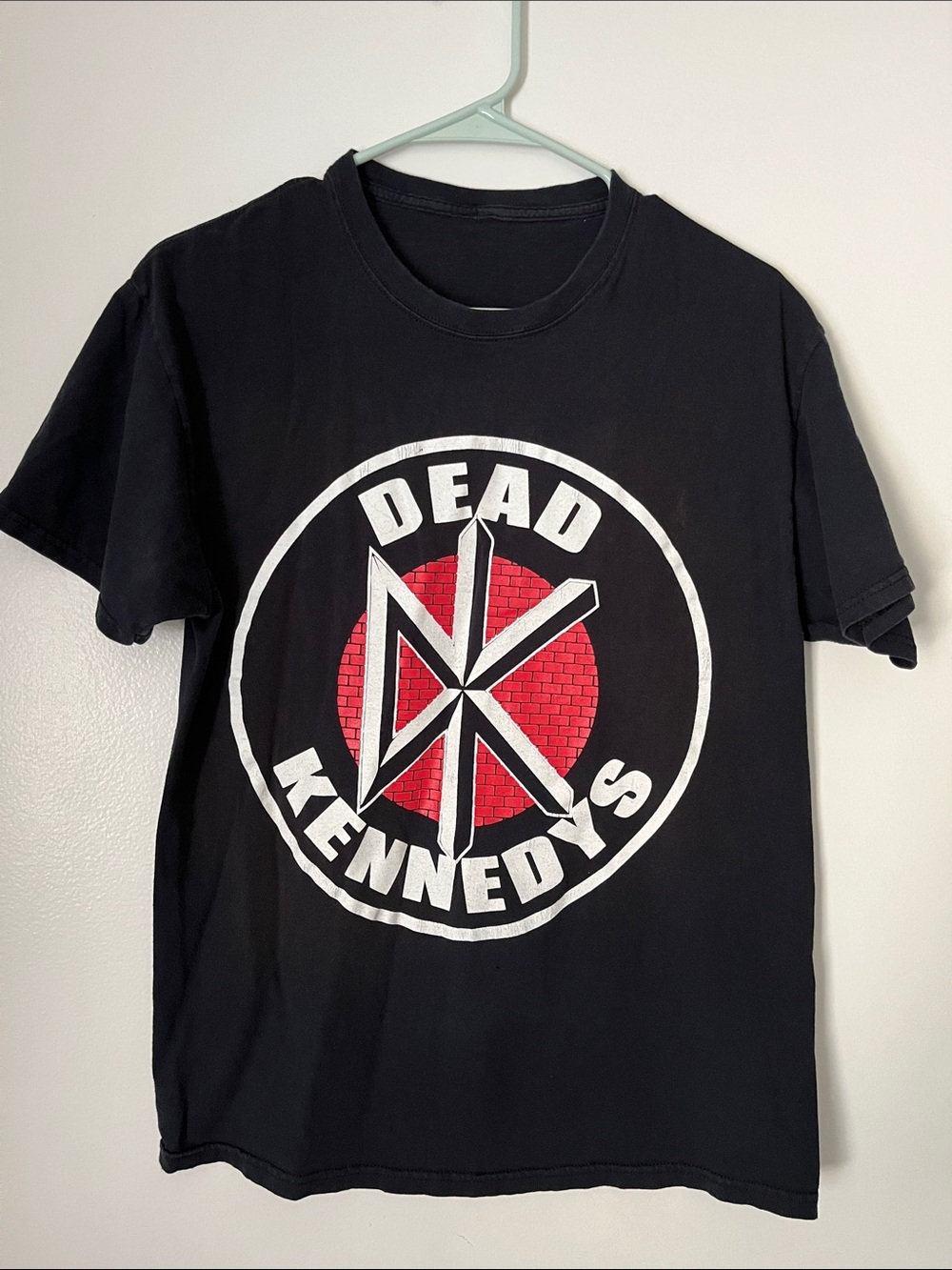 Dead Kennedys DK Brick Classic Logo Black T-Shirt Vintage Punk Rock Shirt